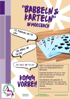 Babbeln & Karteln in Moosbach