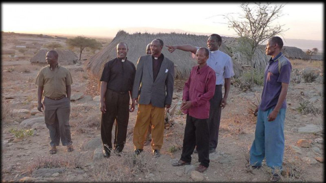 Bild von Männern in Tansania